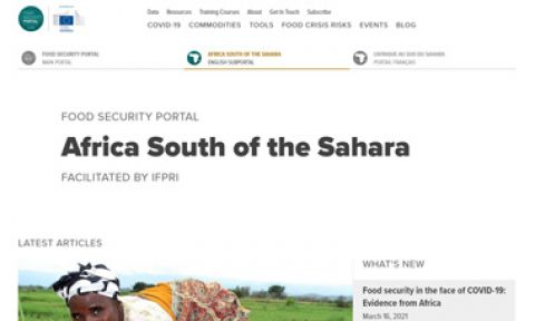 Africa South of Sahara Food Security
