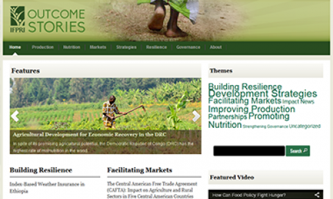 Outcome Stories website