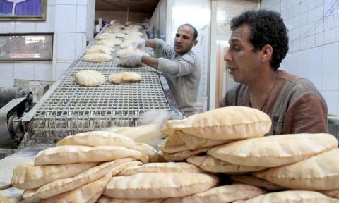 Baladi bread bakers in Egypt