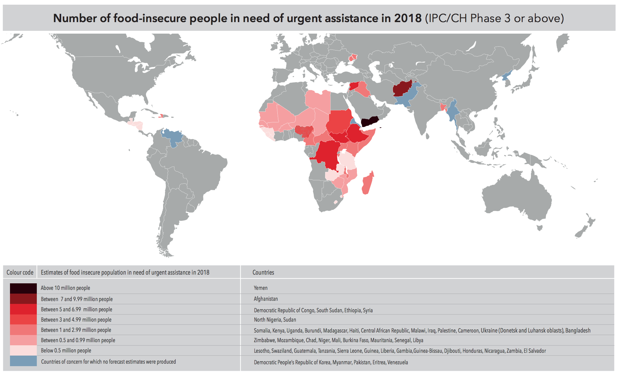 2018 global report on food crises shows rising food insecurity, need