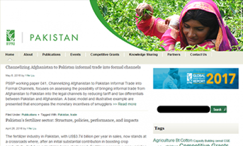 Pakistan Strategy Support Program Website