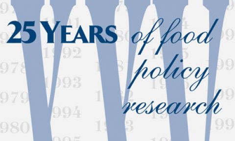 25 Years of Food Policy Research
