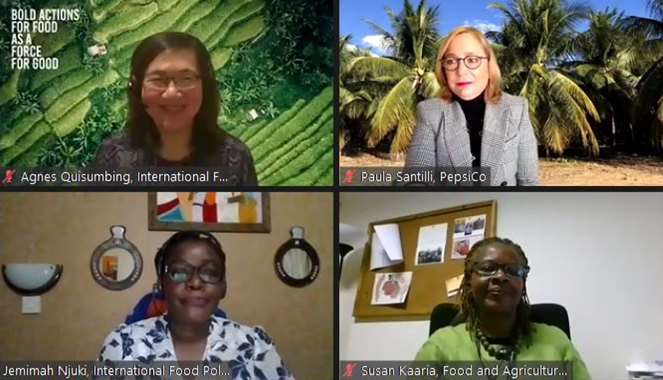 WEF event: Building gender equitable food systems