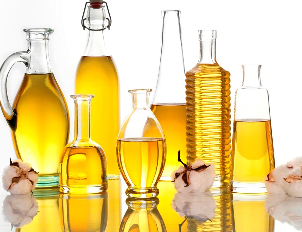 Oils in bottles