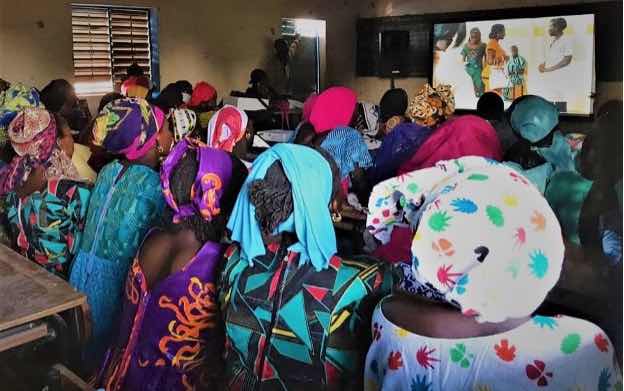Women and girls gather for film clubs to watch C’est la Vie!