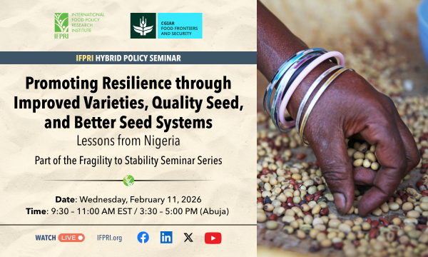 Promoting Resilience through Improved Varieties, Quality Seed, and Better Seed Systems: Lessons from Nigeria