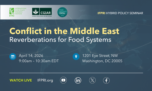 Conflict in the Middle East: Reverberations for Food Systems
