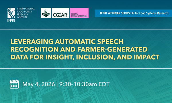 Leveraging Automatic Speech Recognition and Farmer-Generated Data for Insight, Inclusion, and Impact