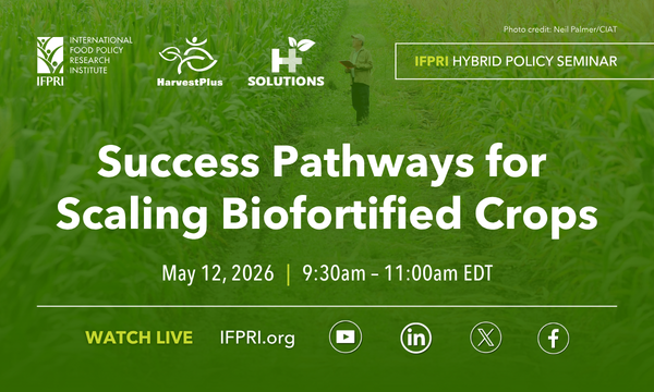 Success Pathways for Scaling Biofortified Crops