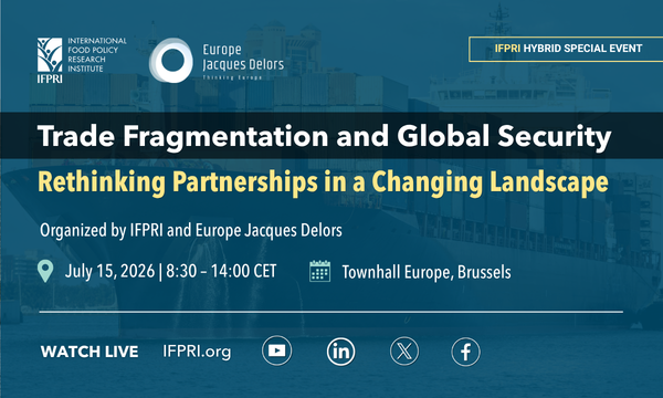 Trade Fragmentation and Global Food Security: Rethinking Partnerships in a Changing Landscape