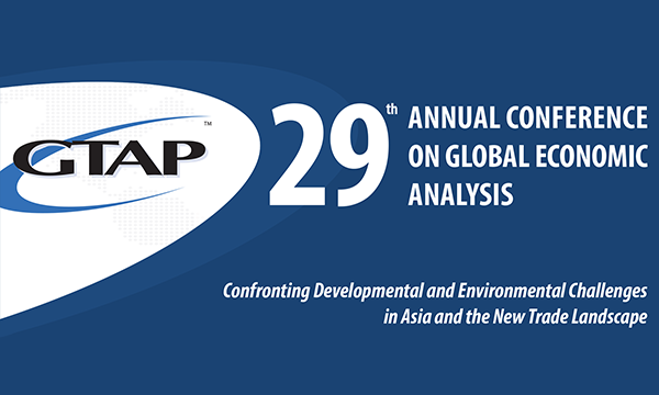 IFPRI @ 29th Annual Conference on Global Economic Analysis