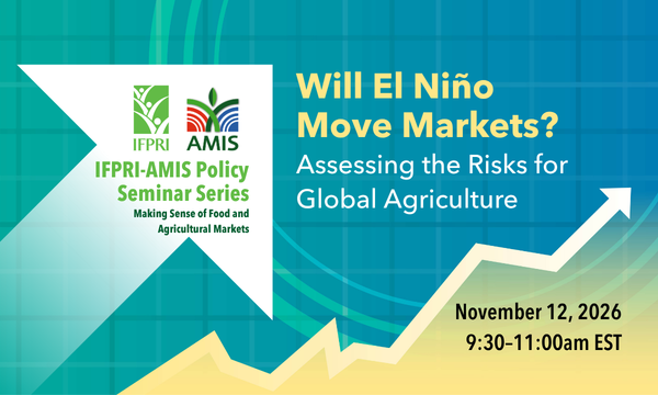 Will El Niño Move Markets? Assessing the Risks for Global Agriculture